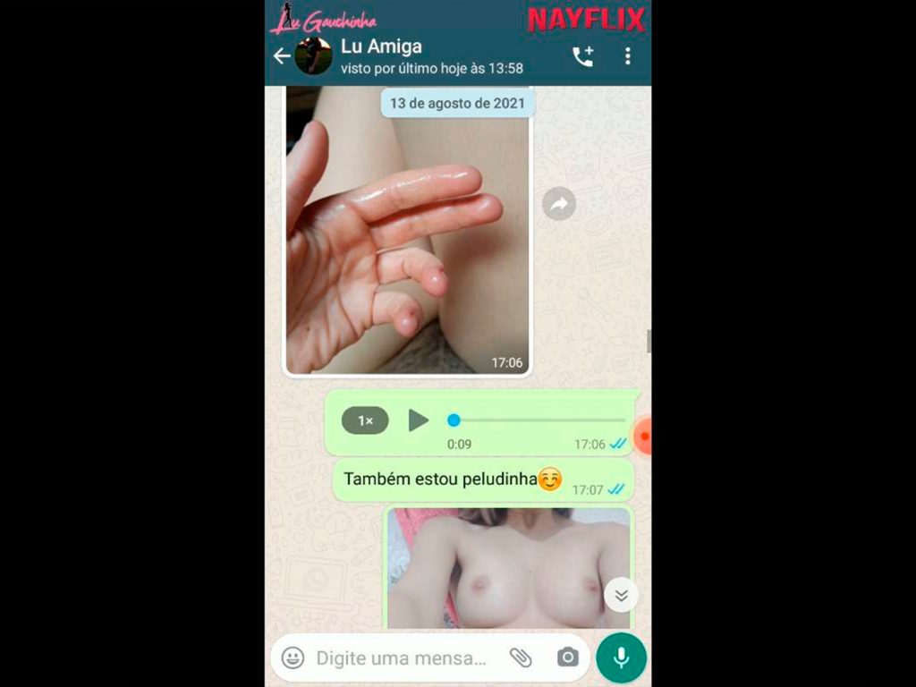 Capa de Minha conversa no whats com a lu gauchinha